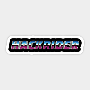 HACKRIDER Sticker